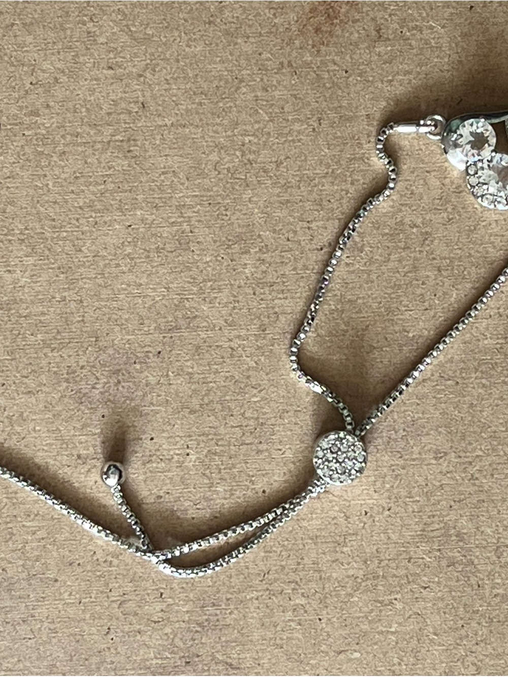 Swarovski Crystal Slider Bracelet